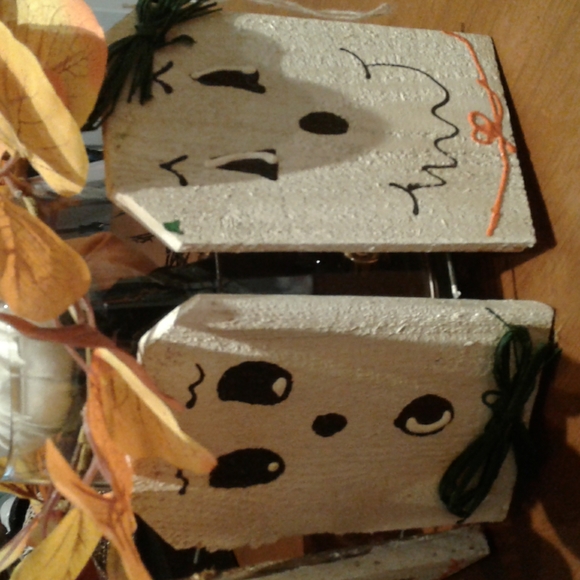 Hand Crafted BOO CREW Ghosts Hand Crafted Boutique FINAL SALE ITEM - Picture 4 of 6